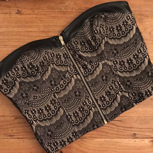 G by Guess Tops - G by GUESS Women's Carine Cropped Bustier